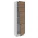 Paneleiro Madesa Stella 60 cm 3 Portas - Branco/Rustic