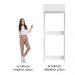 Porta Geladeira 1 Porta Basculante Branco Glamy Madesa