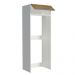 Porta Geladeira 1 Porta Basculante Branco/Rustic Glamy Madesa