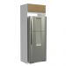 Porta Geladeira 1 Porta Basculante Branco/Rustic Glamy Madesa