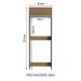 Porta Geladeira 1 Porta Basculante Rustic Glamy Madesa