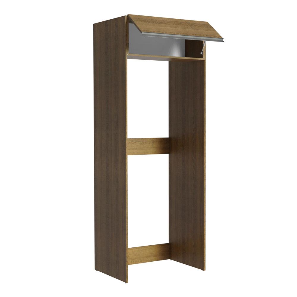 Porta Geladeira 1 Porta Basculante Rustic Glamy Madesa