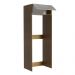 Porta Geladeira Madesa Lux 1 Porta Basculante - Rustic/Cinza