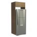 Porta Geladeira Madesa Stella 1 Porta Basculante - Rustic
