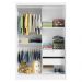 Quarto Infantil Completo Guarda-Roupa 2 Portas 2 Gavetas e Cômoda Madesa​