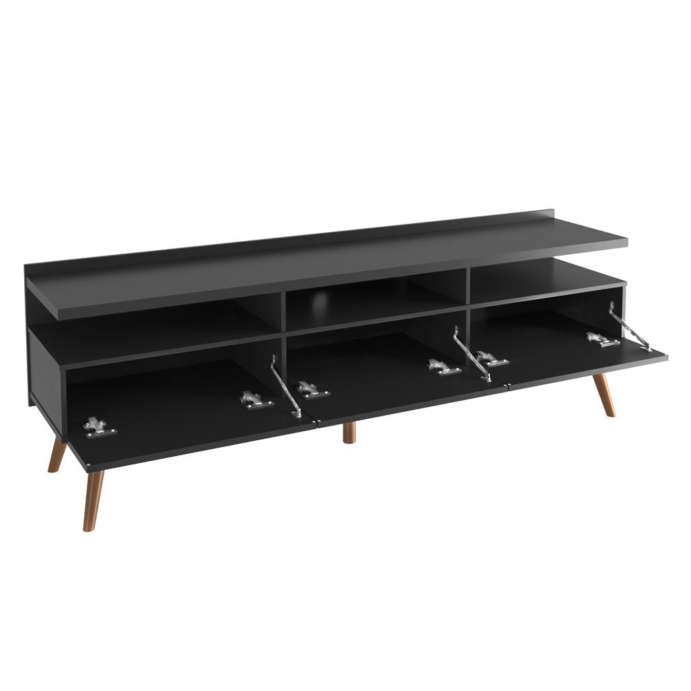 Rack Londres, Estante Escada e Painel para TV até 55 Polegadas Madesa