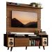 Rack Madesa Cancun com Pés e Painel para TV até 65 Polegadas - Rustic