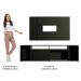Rack Madesa Cancun e Painel para TV até 58 Polegadas - Preto