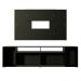 Rack Madesa Cancun e Painel para TV até 58 Polegadas - Preto