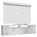 Rack Madesa Cancun e Painel para TV até 65 Polegadas - Branco