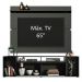 Rack Madesa Cancun e Painel para TV até 65 Polegadas - Preto