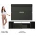 Rack Madesa Cancun e Painel para TV até 65 Polegadas - Preto
