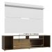 Rack Madesa Cancun e Painel para TV até 65 Polegadas - Rustic/Branco