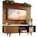 Rack Madesa Dubai e Painel para TV até 65 Polegadas com Pés - Rustic