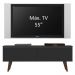 Rack Madesa Le Mans e Painel para TV até 55 Polegadas 2 Portas