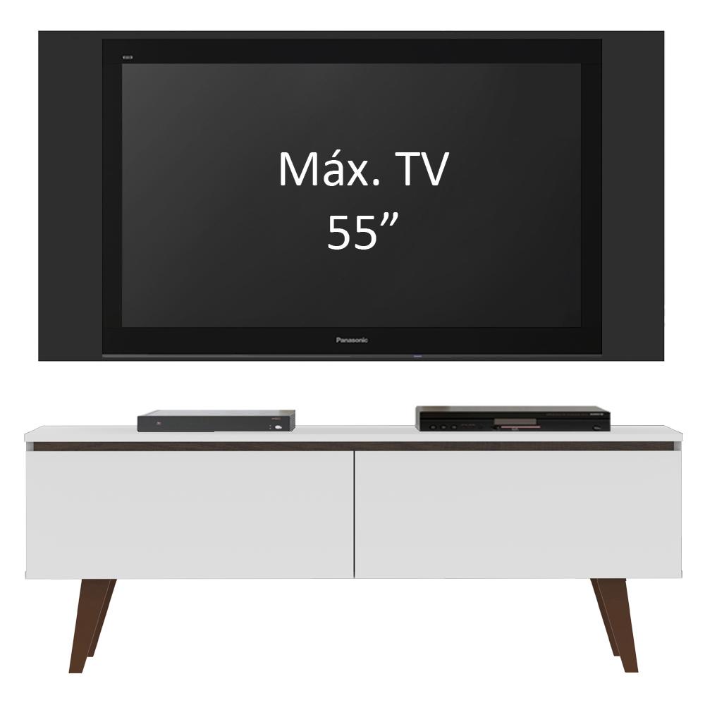 Rack Madesa Le Mans e Painel para TV até 55 Polegadas 2 Portas