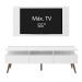 Rack Madesa Londres e Painel para TV até 55 Polegadas - Branco