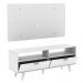 Rack Madesa Oslo e Painel para TV até 55 Polegadas 2 Portas