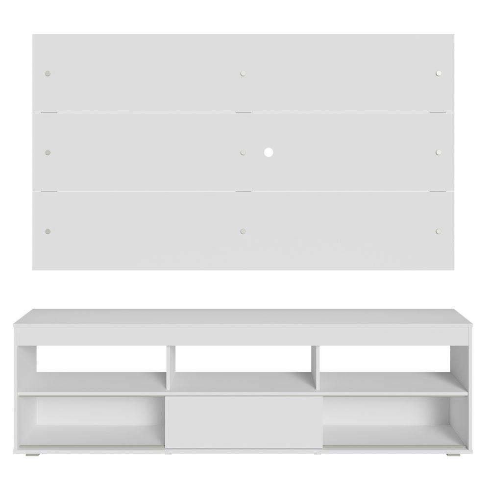 Rack com Painel para TV até 65 Polegadas Branco Orlando Madesa