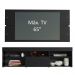 Rack com Painel para TV até 65 Polegadas Madesa Miami 1 Porta - Preto