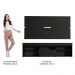 Rack com Painel para TV até 65 Polegadas Madesa Miami 1 Porta - Preto