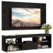 Rack com Painel para TV até 65 Polegadas Preto Madesa
