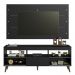 Rack com Painel para TV até 65 Polegadas com Pés Preto Detroit Madesa