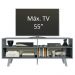 Rack para TV até 55 Polegadas Madesa Oslo com 2 Portas - Cinza