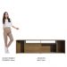 Rack para TV até 65 Polegadas Madesa Cancun - Rustic