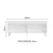 Rack para TV até 65 Polegadas com Pés Branco Turim Madesa