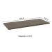 Tampo Madesa para Balcão de Pia 120 cm - Rustic