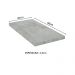 Tampo para Balcão de 20 x 60 cm para Cozinhas Madesa Glamy, Lux e Stella - Mood