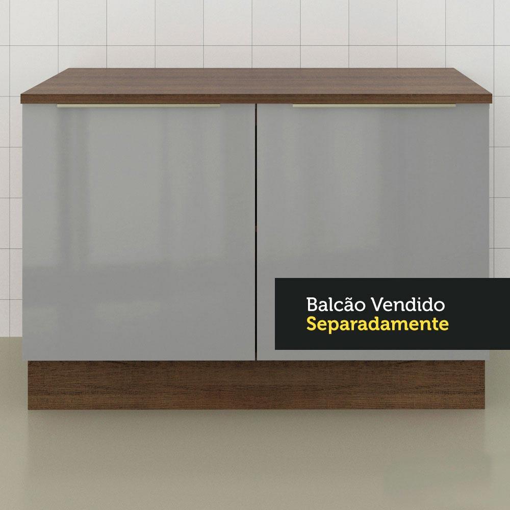 Tampo para Balcão de Pia Lux de 120 x 60 cm Madesa - Rustic