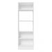 Torre Quente Armário de Cozinha 100% MDF 70 cm para 2 Fornos Branco/Preto Acordes Madesa