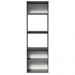 Torre Quente Armário de Cozinha 60 cm 2 Portas 2 Nichos Suspensa Cinza Nice Madesa