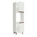 Torre-Quente Armário de Cozinha 60 cm 2 Portas Branco Reims Madesa