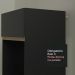 Torre-Quente Armário de Cozinha 60 cm 2 Portas Preto Reims Madesa