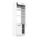Torre Quente Armário de Cozinha 70 cm 3 Portas Branco Agata Madesa