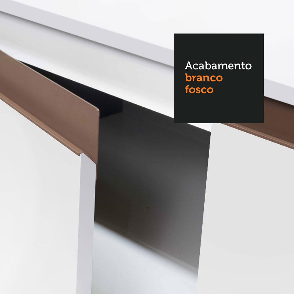Torre Quente Armário de Cozinha 70 cm 3 Portas Branco Reims Madesa