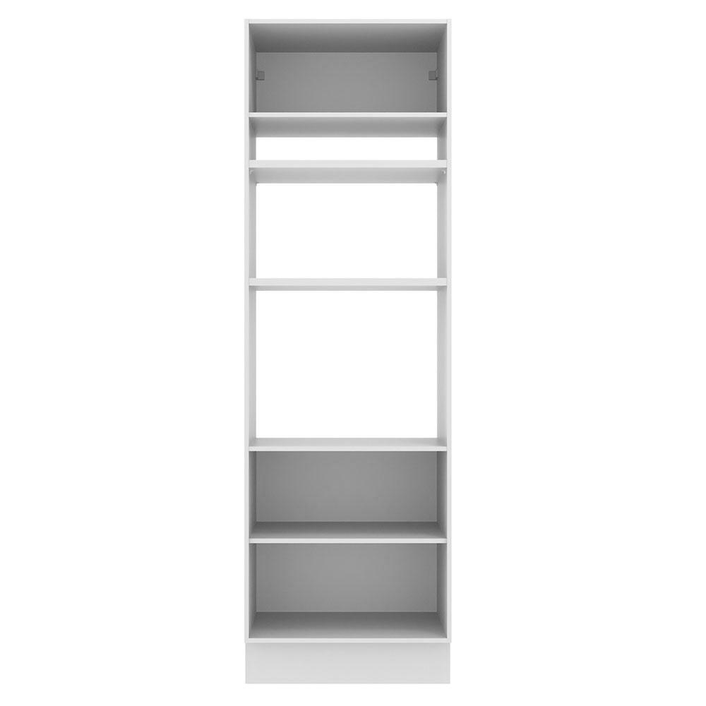 Torre Quente Armário de Cozinha 70 cm 3 Portas Branco/Crema Agata Madesa