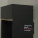 Torre Quente Armário de Cozinha 70 cm 3 Portas Preto Reims Madesa