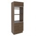 Torre Quente Armário de Cozinha 70 cm 3 Portas Rustic Glamy Madesa