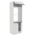 Torre Quente Armário de Cozinha Para 2 Fornos 100% MDF Branco Smart Madesa
