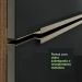 Torre Quente Madesa Lux 60 cm 1 Porta 3 Gavetas - Rustic/Preto