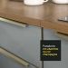 Torre Quente Madesa Lux 70 cm 3 Portas - Rustic/Cinza