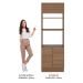 Torre Quente Madesa Stella 70 cm 3 Portas - Rustic