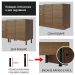 Torre Quente Madesa Stella 70 cm 3 Portas - Rustic