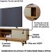  Rack Bancada Tv 65 Pol 2P 164 cm Atlas Cumaru Opala MADETEC
