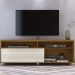 Bancada Rack TV 65 Polegadas 182cm 3961 Cedro Nat Off White MDT