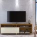 Bancada Rack TV 65 Polegadas 182cm 3961 Cedro Nat Off White MDT